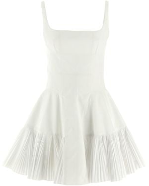 Giovanni bedin Pleated Dress - White