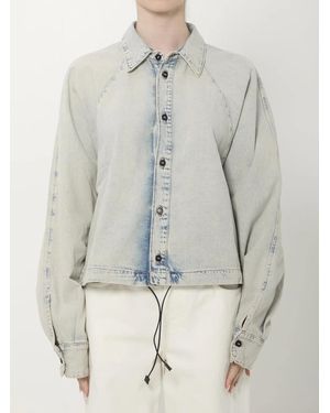 Haikure Keira Vintage Dirty Shirt - Blue