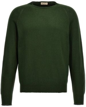 Ma'ry'ya Crew-Neck Sweater - Green