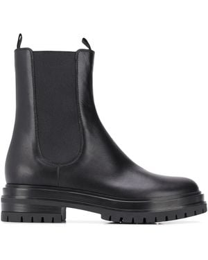 Gianvito Rossi Calf Leather Boots - Black