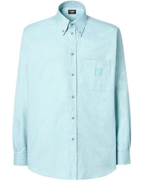 Fendi Tiffany Oxford Shirt - Blue