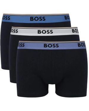 BOSS 3-Pack Of Boxer Shorts - Blue