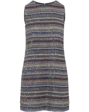 Missoni Multi Caperdoni Short Dress - Grey