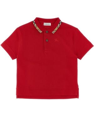 Burberry 'Johane' Polo Shirt - Red