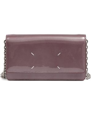 Maison Margiela Four Stitches Chain Wallet - Purple