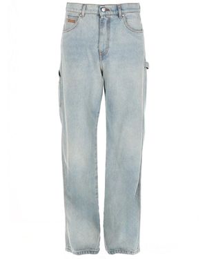 MSGM Cotton Pants - Blue