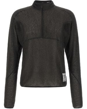 Satisfy 'Fuzzfleece Ad' Sweatshirt - Black