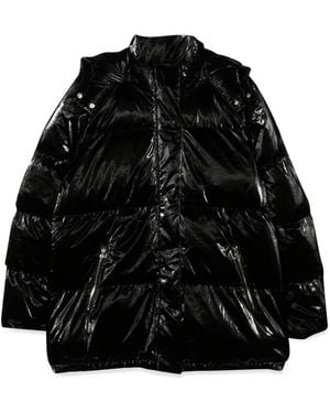 Michael Kors Down Jacket With Hood - Black