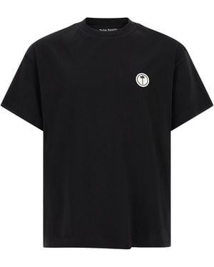 Palm Angels Logo Patch T-Shirt - Black