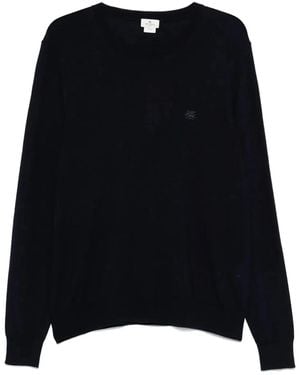 Etro Knitted C-Neck - Black
