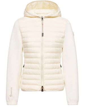 Moncler Padded Zip-Up Hoodie - Natural