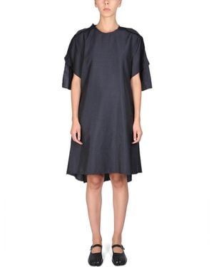 Maison Margiela Mohair Dress - Blue