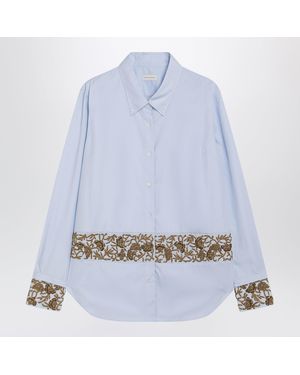 Dries Van Noten Light Shirt - Blue