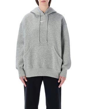 Nike Phoenix Fleece Oversized Hoodie - Grey