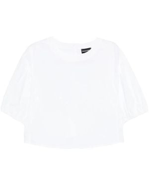 Emporio Armani Cotton Blouse - White