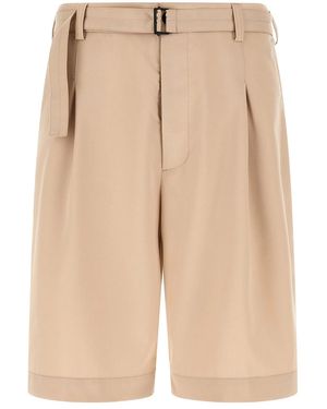 Cellar Door 'Viper' Bermuda Shorts - Natural