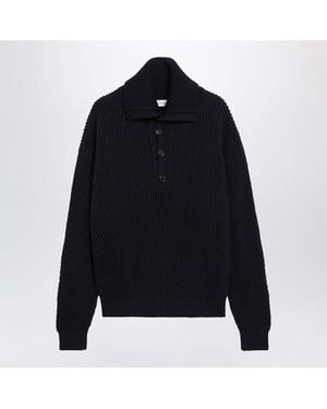 Dries Van Noten Ribbed Sweater - Blue
