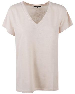 Seventy Lightweight Linen T-Shirt - Multicolor