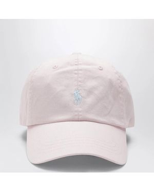 Polo Ralph Lauren Light Baseball Cap With Logo - Pink