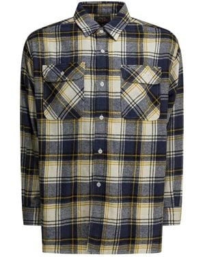 Beams Plus Cotton Polyester Shirt - Grey
