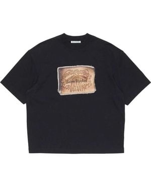 Acne Studios Exford U Bow Label Logo - Blue