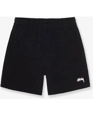 Stussy Nylon Swim Trunks - Black