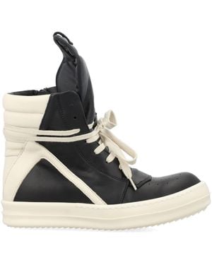 Rick Owens Geobasket Sneakers - White