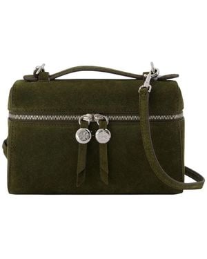 Tory Burch Romy Slim Top Handle Purse - Green