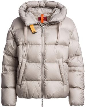 Parajumpers Tilly Hooded Down Jacket - Gray