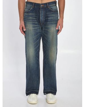 Celine Straight Jeans Wesley - Blue