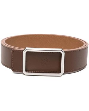 Maison Boinet Leather Belt - Brown