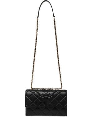Tory Burch Goat Leather Bags - Black
