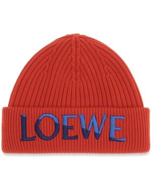 Loewe Wool Beanie - Red