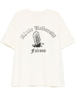 Rhude Graphic-Print T-Shirt - White