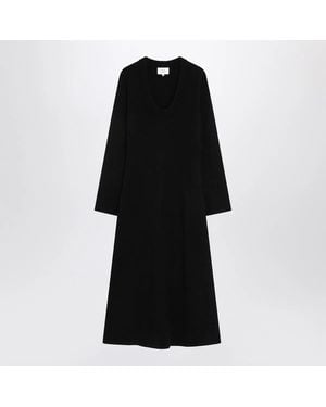 Loulou de Saison Long Ari Knit Dress - Black