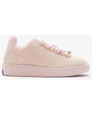 Burberry Knit Mini Trainers For - Pink