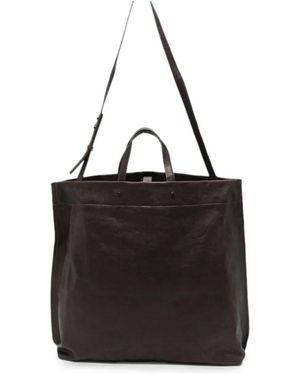 Lihann George Matti Leather Tote Bag - Black