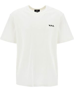 A.P.C. Boxy Petit Vpc Cotton Crew-Neck T-Shirt - White