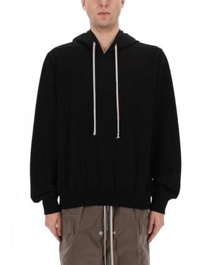 Rick Owens Cotton T-Shirt - Black