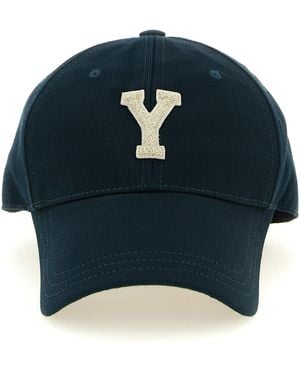 Saint Laurent 'Letterman' Cap - Blue