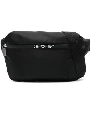 Off-White c/o Virgil Abloh Outdoor Waistbag Logo Belt Bag - Black