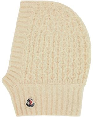 Moncler Jr Balaclava - Natural