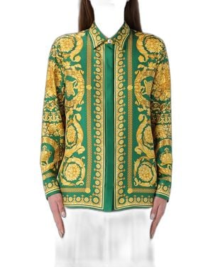 Versace Formal Shirt - Green