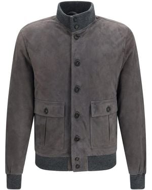 Valstar Leather Jacket - Gray
