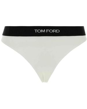 Tom Ford Modal Thong - Black