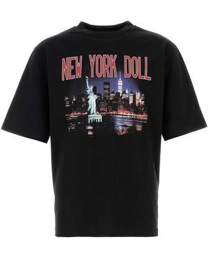 DSquared² X Vaquera Print Tshirt - Black