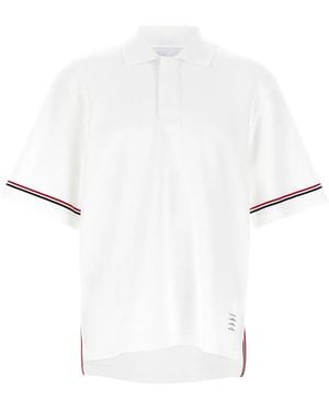 Thom Browne 'Rugby' Polo Shirt - White