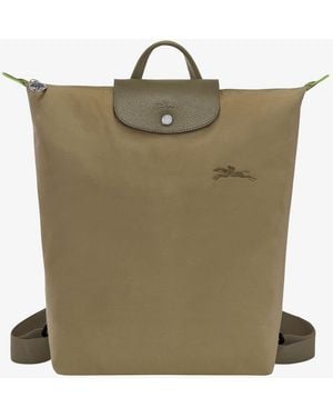Longchamp Le Pliage M Nylon Backpack - Green