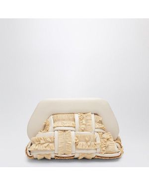 THEMOIRÈ Small Tia Clutch - Natural