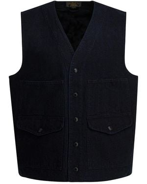 Filson "Dry Tin" Sleeveless Jacket - Blue